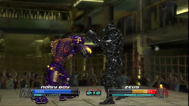 Real steel(Zeus vs Noisy Boy)игра Живая сталь-Зевс против Нойзи боя(для консолей Xbox 360/PS3)