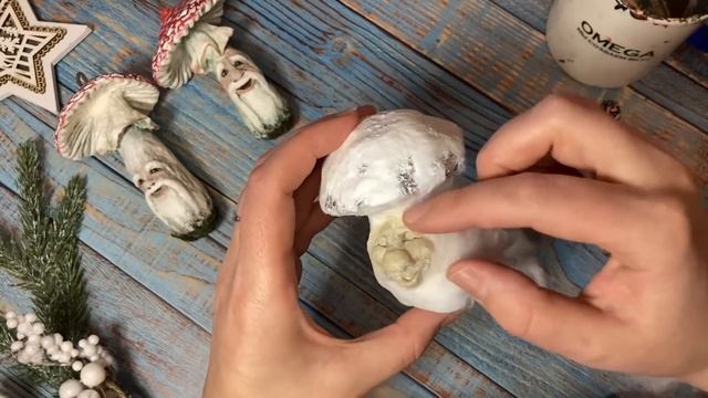 Ватная игрушка своими руками. Мастер-класс «старичок-боровичок»