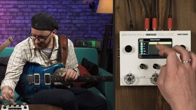 Гитарный процессор Hotone Ampero II Stomp - простой и быстрый