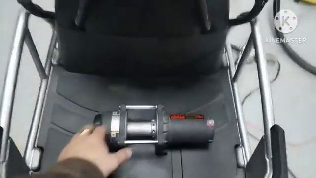 Установка лебедки на снегоход