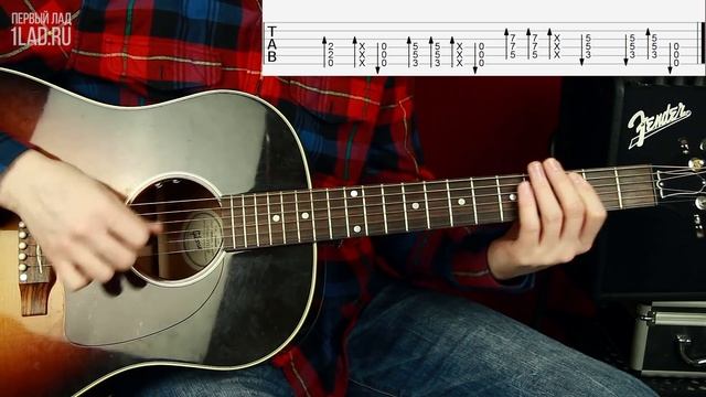 Как играть Nirvana Polly на гитаре