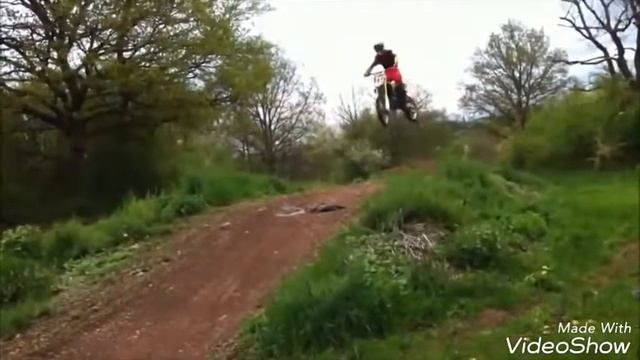 Жёсткие падения с мотоцикла.