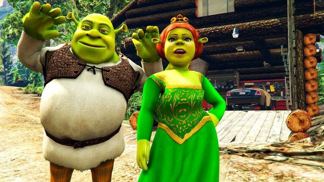 ШРЕК ВСТРЕЧАЕТСЯ С ФИОНОЙ РЕАЛЬНАЯ ЖИЗНЬ в ГТА 5 МОДЫ! СВИДАНИЕ с ДЕВУШКОЙ ОБЗОР МОДА в GTA 5 ВИДЕО