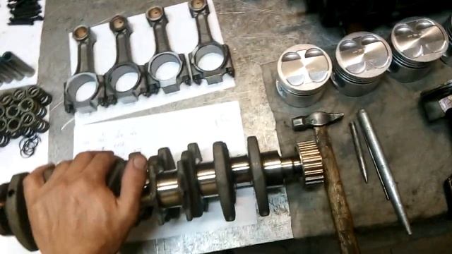 Ремонт двигателя Лада Приора. После рукожопов. Из 126 в 124. Часть 2.