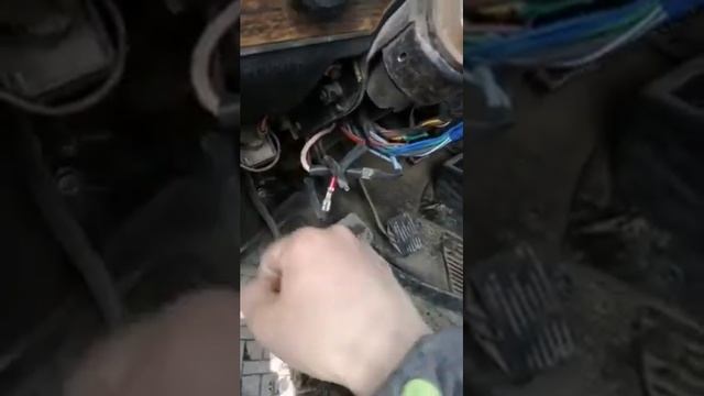 Как завести жигули классику без ключа.