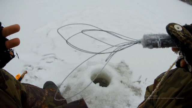 Зимний отцеп для балансира, блёсен, воблеров. Отцеп ОСЬМИНОГ . Как пользоваться отцепом