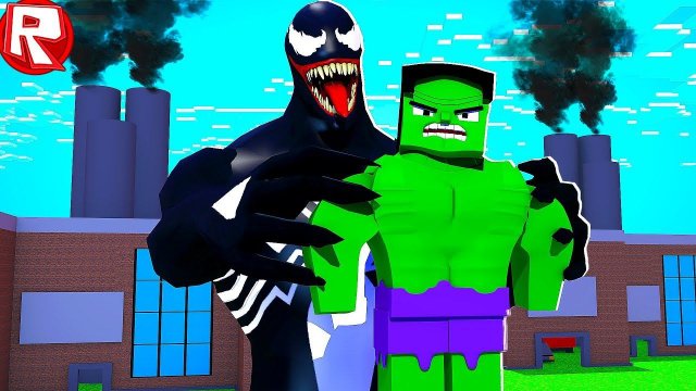 РОБЛОКС ВЕНОМ ПОЙМАЛ ХАЛКА И КАК Я СТАЛ VENOM СИМУЛЯТОР ROBLOX ВИДЕО ВЕСЕЛАЯ ИГРА ДЛЯ ДЕТЕЙ
