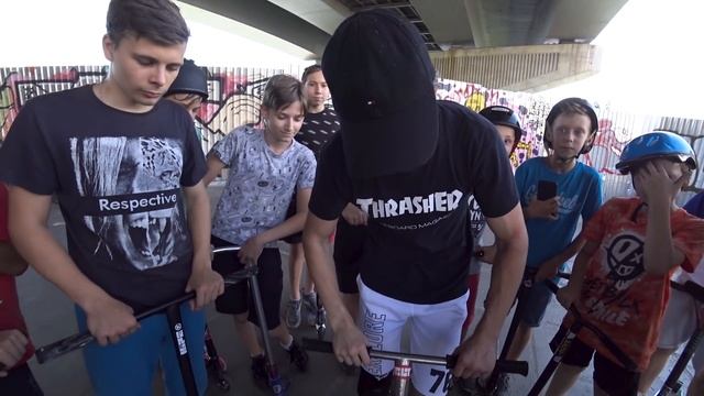 Самые СЛОЖНЫЕ Трюки На Самокате, СЛОМАЛ Доску ЗА 13к