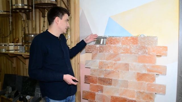 Обзор стен из гималайской соли с бесклеевым монтажом