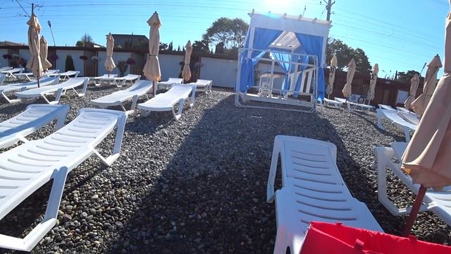 Сарафанчик с кружавчиками))) Черное море в июне . Сочи.