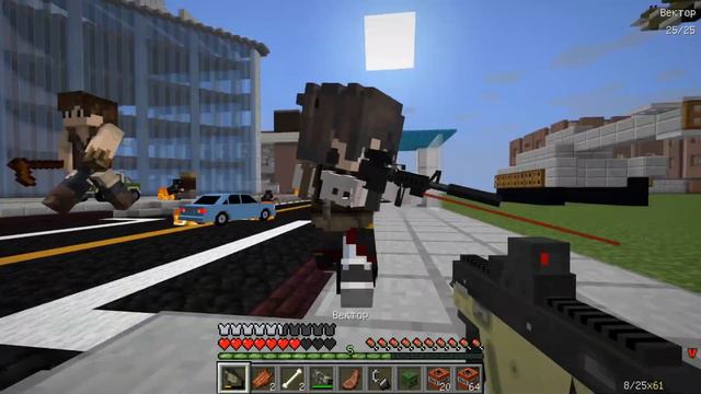 🧟 НА НАШУ БАЗУ НАПАЛИ ЗОМБИ ! Жизнь Вредины