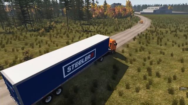 ФУРАМ ПРОЕЗД ЗАПРЕЩЁН! ДАЛЬНОБОЙЩИК ЗАЕХАЛ В МАЛЕНЬКИЙ ГОРОД | BeamNG.drive