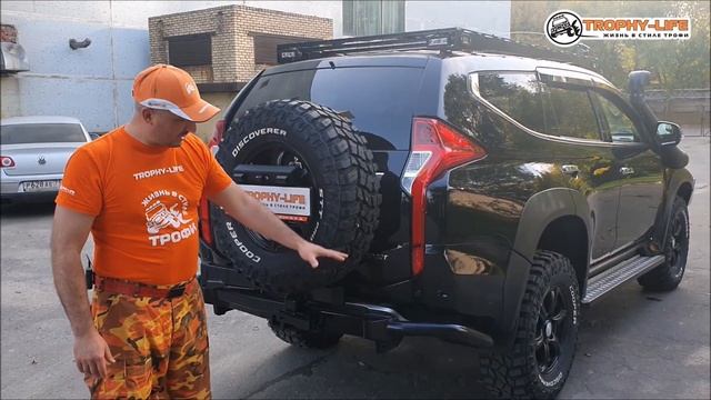 МПС3 4х4 тюнинг Митцубиси Паджеро Спорт 3 Mitsubishi Pajero Sport III tuning 4x4 Трофи-лайф 2020