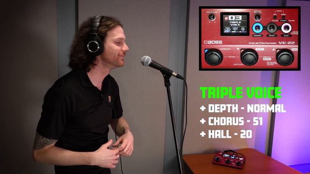 BOSS VE-22 Vocal Performer