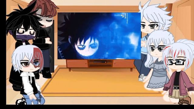 Реакция семии Тодороки на Шото и Даби ( Тойя )