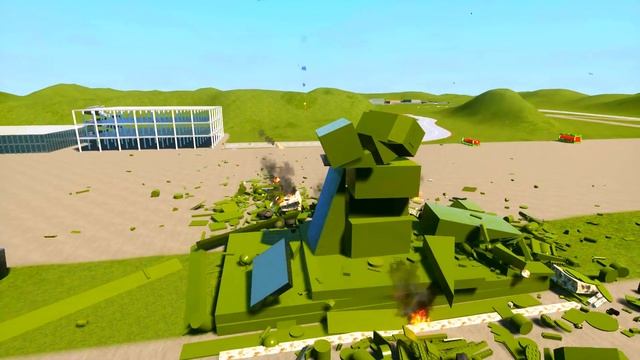 ЦАРЬ КАТЮША 2.0 ПРОТИВ ЛЕВИАФАНА И ЛЕГО КВ-44 В BRICK RIGS! БРИК РИГС Мультики Про Танки!