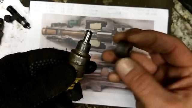 Как разобрать бензиновую форсунку