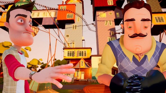 ШОУ ПРИВЕТ СОСЕД!САМЫЙ БОЛЬШОЙ ДОМ СОСЕДА 4!ИГРА HELLO NEIGHBOR ПРОХОЖДЕНИЕ!ПРИКОЛЫ 2020!ЮМОР!FUNNY!
