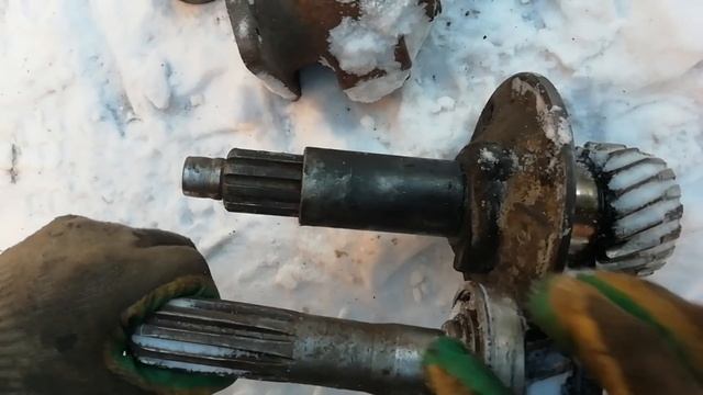 Модернизация ГАЗ 3307 с КПП от ЗИЛ 130