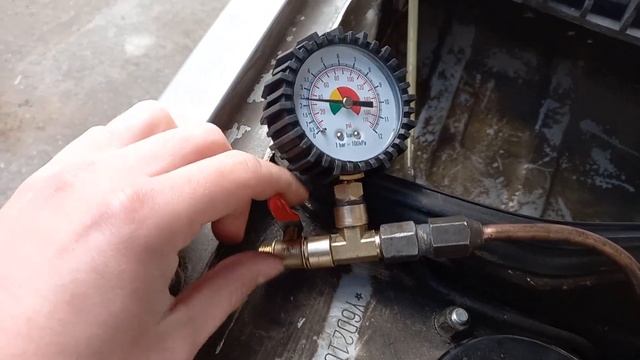 Замер давления топлива в рампе ваз 21099