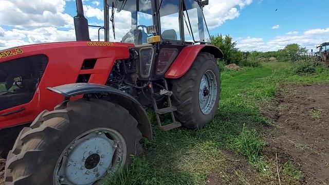 МТЗ 952.3 проблема с запуском двигателя, не заводится как закончилась солярка.