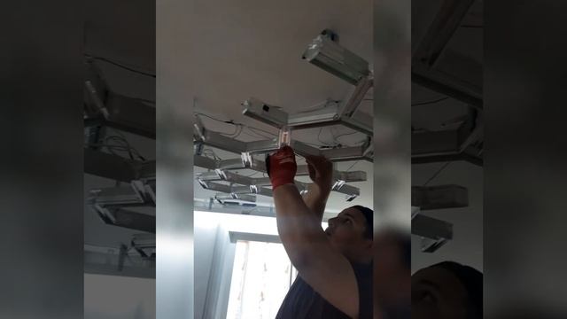 Световые линии соты-гексагоны