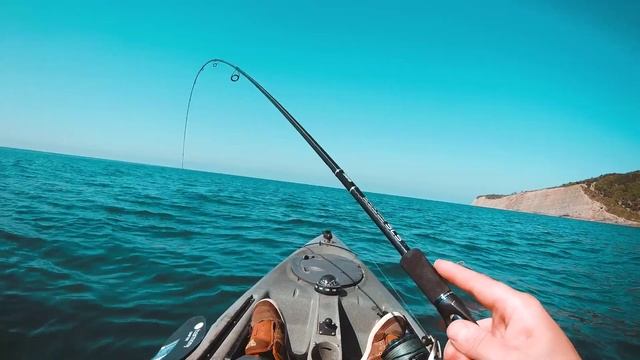 Рыбалка на каяке в черном море # | Рыбалка на море | Рокфишинг