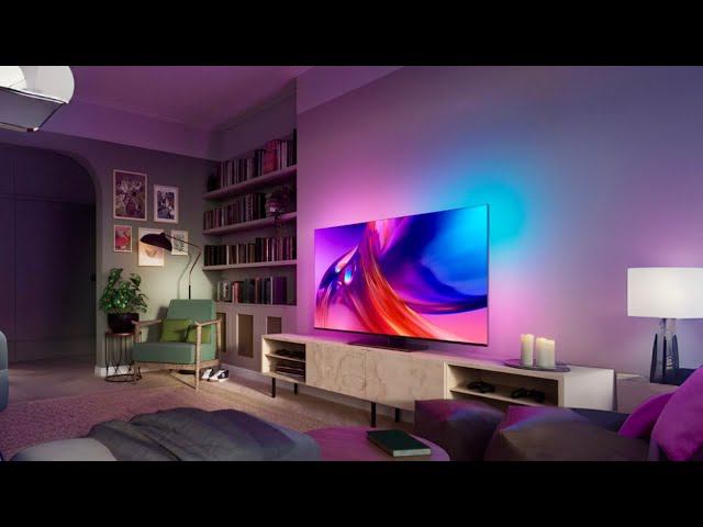 Обзор Лучшего Телевизора Philips The One 50pus8808 / 65pus8808 (2023) 120hz, HDMI 2.1, GoogleTV☄️