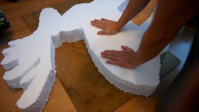 ❄❄❄Новогодний олень? из пенопласта