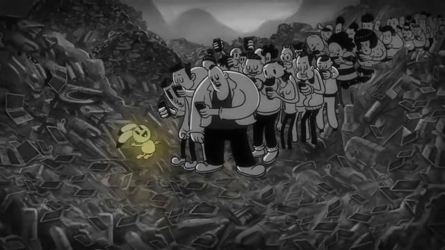 Мультик о зависимости людей от смартфонов