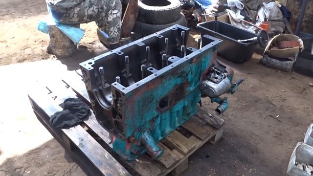 сборка дизеля Д 65