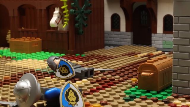 Lego Castle "Battle of the Lion Kingdom" Stop Motion Animation
