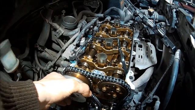 Ремонт двигателя 2SZ FE