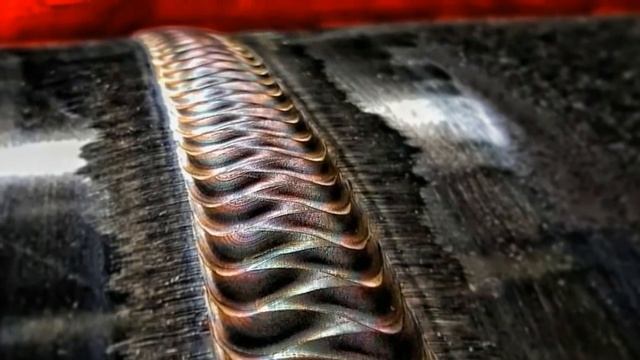Показательная сварка труб аргоном красивые швы бабочкой американкой TIG welding