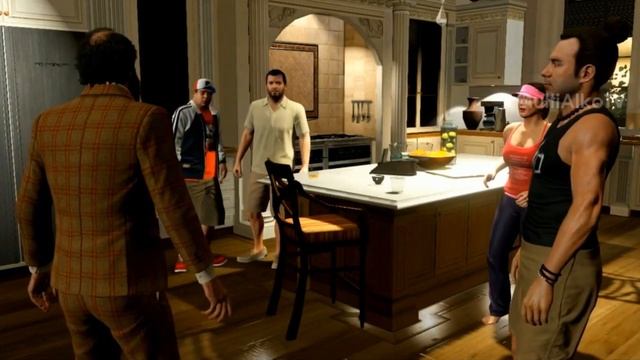 GTA V Встреча друзей (Тревор и Майкл)