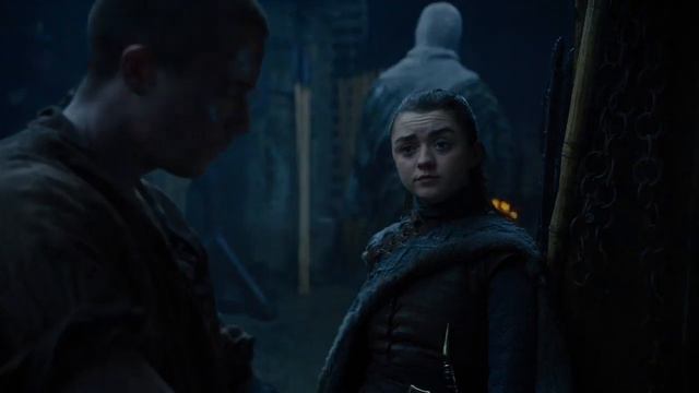 Игра престолов  8x02  Арья и Джендри