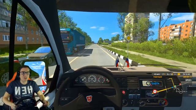 СКОРАЯ ПОМОЩЬ ЕДЕТ НА ВЫЗОВ К БАБУШКЕ В Euro Truck Simulator 2