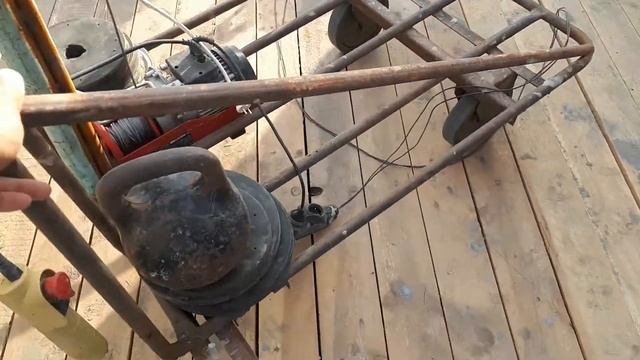 Самодельный кран для газобетона ...