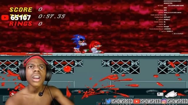 IShowSpeed Plays Sonic.exe (FULL VIDEO)