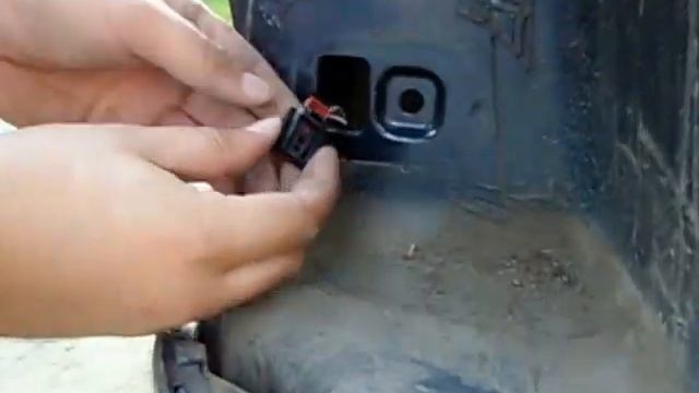 замена задней фары на фольксваген поло