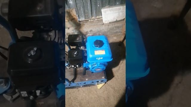 заводим двигатель мотобуксировщика Нева в мороз