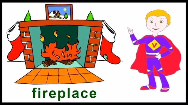 Мебель и предметы интерьера на английском