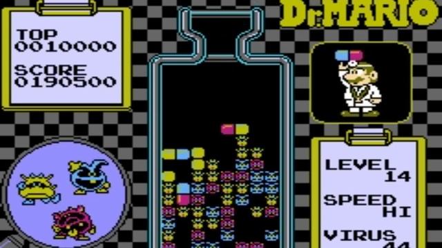 Прохождение игры Dr. Mario NES/DENDY