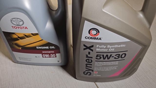 Масло TOYOTA - ВСЁ... Начинаю использовать масло COMMA.