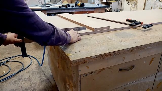 Сращивание МДФ по длине на микрошип