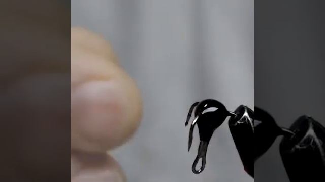 Как быстро сделать каплю на крючок тройник