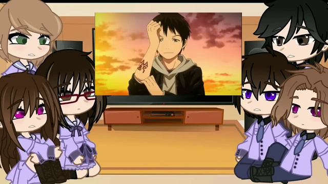 Реакция одноклассников Хиёри на неё и друзей(знаю получилось лениво)