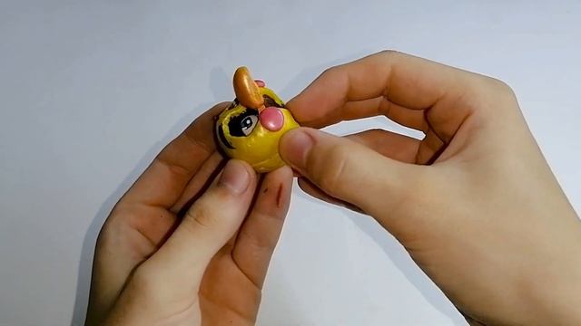 Как слепить аниматроника Той Чику Фнаф из пластилина