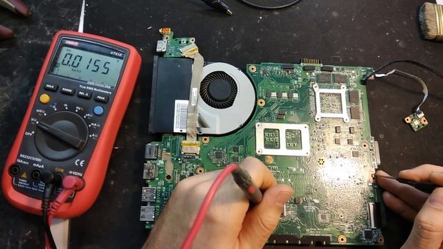Диагностика и ремонт ноутбука ASUS N56V. Необходимые условия старта материнской платы.