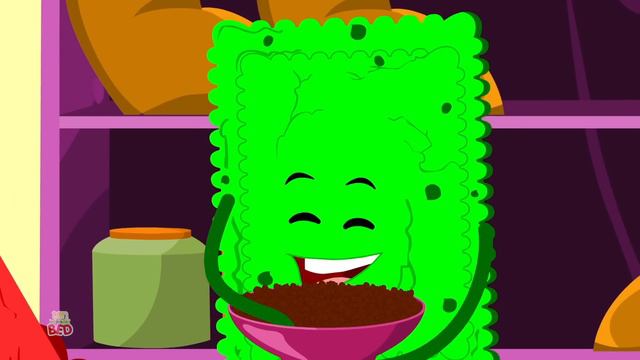 Ten Little Shapes Jumping on the Bed, Preschool Song for Children